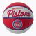 Wilson NBA Team Retro Mini Detroit Pistons basketball WTB3200XBDET size 3