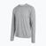 Men's Saucony Stopwatch grey running shirt SAM800279-LGH