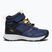 KEEN Skua Mid WP children's hiking boots naval academy/yolk yellow