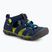 Junior's sandals KEEN Seacamp II CNX naval academy/chartreuse