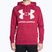 Men's Under Armour Rival Fleece Big Logo HD hoodie red and white 1357093