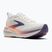Women's running shoes Brooks Glycerin GTS 23 white/mulled grape/clear