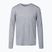 Men's thermal base layer sweatshirt Smartwool Merino 250 Baselayer Crew Boxed light gray heather