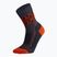 Icebreaker Hike+ Light Crew Natural Summit men's trekking socks graphite/blaze/black