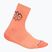 Icebreaker Women's trekking socks Life Fine Gauge Crew IB Logo Reflections tang/graphite