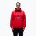 Men's Napapijri Burgee Half Zip Hooded 2.0 red goji sweatshirt