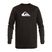 Men's Quiksilver Solid Streak swimming longsleeve black