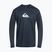 Men's Quiksilver Solid Streak navy blazer/white swimming longsleeve