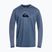 Men's Quiksilver Solid Streak navy blazer/white swimming longsleeve