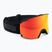 Salomon S/View ski goggles black/ml mid red