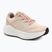 Women's running shoes Salomon Aero Glide 3 Gravel shortbread/white/fushion coral