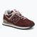 Men's New Balance 574 red shoes