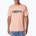 Columbia Kwick Hike Graphic SS men's trekking shirt apricot fizz/csc box treeline