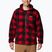 Men's Columbia Winter Pass Printed Fleece mountain red check