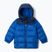 Columbia Puffect Hooded children's insulated jacket mountain blue/collegiate navy