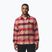 Men's shirt Columbia Windward II rich wine trapper windowpane