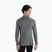 Men's thermal sweatshirt icebreaker 260 Tech LS Half Zip gritstone heather