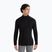 Men's Icebreaker Merino 200 Oasis Half Zip thermal longsleeve black