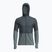 Men's Icebreaker Merino 200 RealFleece Descender Zip Hoodie abyss/blue ash/black trekking sweatshirt