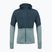 Men's Icebreaker Merino 200 RealFleece Descender Zip Hoodie abyss/blue ash/black trekking sweatshirt