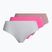 Under Armour women's seamless panties Ps Thong 3-Pack pink 1325615-697