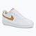 Nike Court Vision Low women's shoes Next Nature white/metallic gold