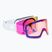 Women's ski goggles Giro Ella white bliss/pink/infrared