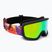 Children's ski goggles Giro Chico 2.0 Jr multi flow/loden green