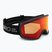 Ski goggles Giro Cruz black tan stacked/amber scarlet