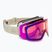 Women's ski goggles Giro Ella stone rails/vivid pink/vivid infrared