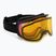 Women's ski goggles Giro Moxie black stacked/amber pink/yellow