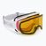 Ski goggles Rossignol Otava S white/persimon