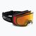 Ski goggles Giro Roam black stacked/amber scarlet/yellow