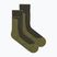 Men's socks Icebreaker Merino Hike+ Medium Crew dark loden/sphagnum