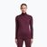Women's thermal sweatshirt Icebreaker 200 Oasis LS Half Zip dark berry