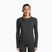 Women's thermal sweatshirt Icebreaker Merino 260 Tech Vertex Crewe Black/Snow