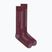 Women's ski socks Icebreaker Merino Ski+ Ultralight OTC berry/grey plum/zinc blue