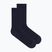 Women's socks Icebreaker Lifestyle Fine Gauge Crew midnight navy/dark loden