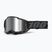 Bike goggles 100% Strata 2 black/silver mirror
