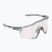 100% Speedcraft sunglasses polished translucent grey/rose gold mirror photochromes