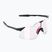 100% Hypercraft gloss black/photochromic purple mirror sunglasses