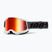 Bike goggles 100% Strata 2 grey/red mirror