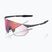 Sunglasses 100% Hypercraft SQ gloss light grey/rose gold mirror photochromic