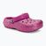 Crocs Classic Lined Glitter Clog fuchsia fun/multi children's flip-flops