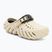 Slides Crocs Echo Clog bone/black
