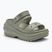 Women's Crocs Mega Crush elephant grey sandals