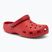 Men's Crocs Classic varsity red flip-flops