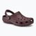 Crocs Classic dark cherry slides