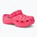 Women's Crocs Classic Platform Clog slides hyper pink
