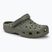 Crocs Classic Crocskin dusty olive flip-flops